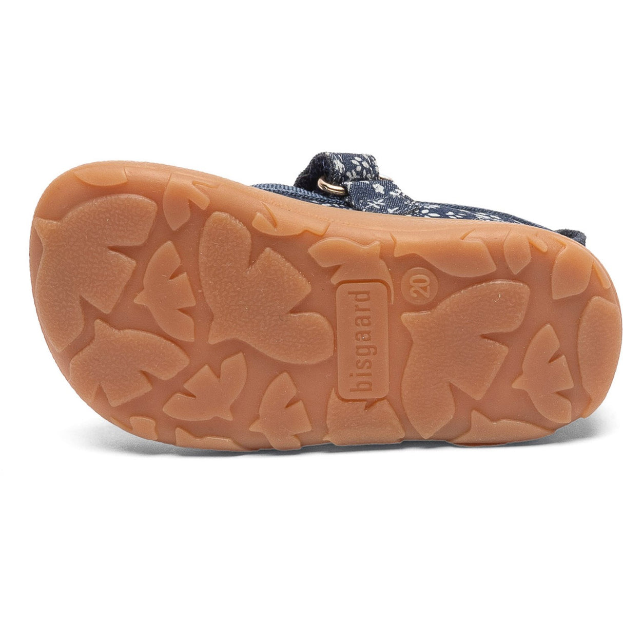 Bisgaard Wild Flower Blue Barefoot Ballet Hjemmesko