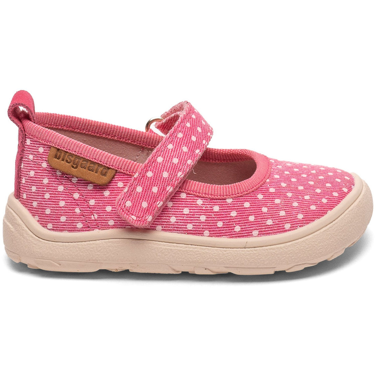Bisgaard Rose Dots Barefoot Ballet Hjemmesko