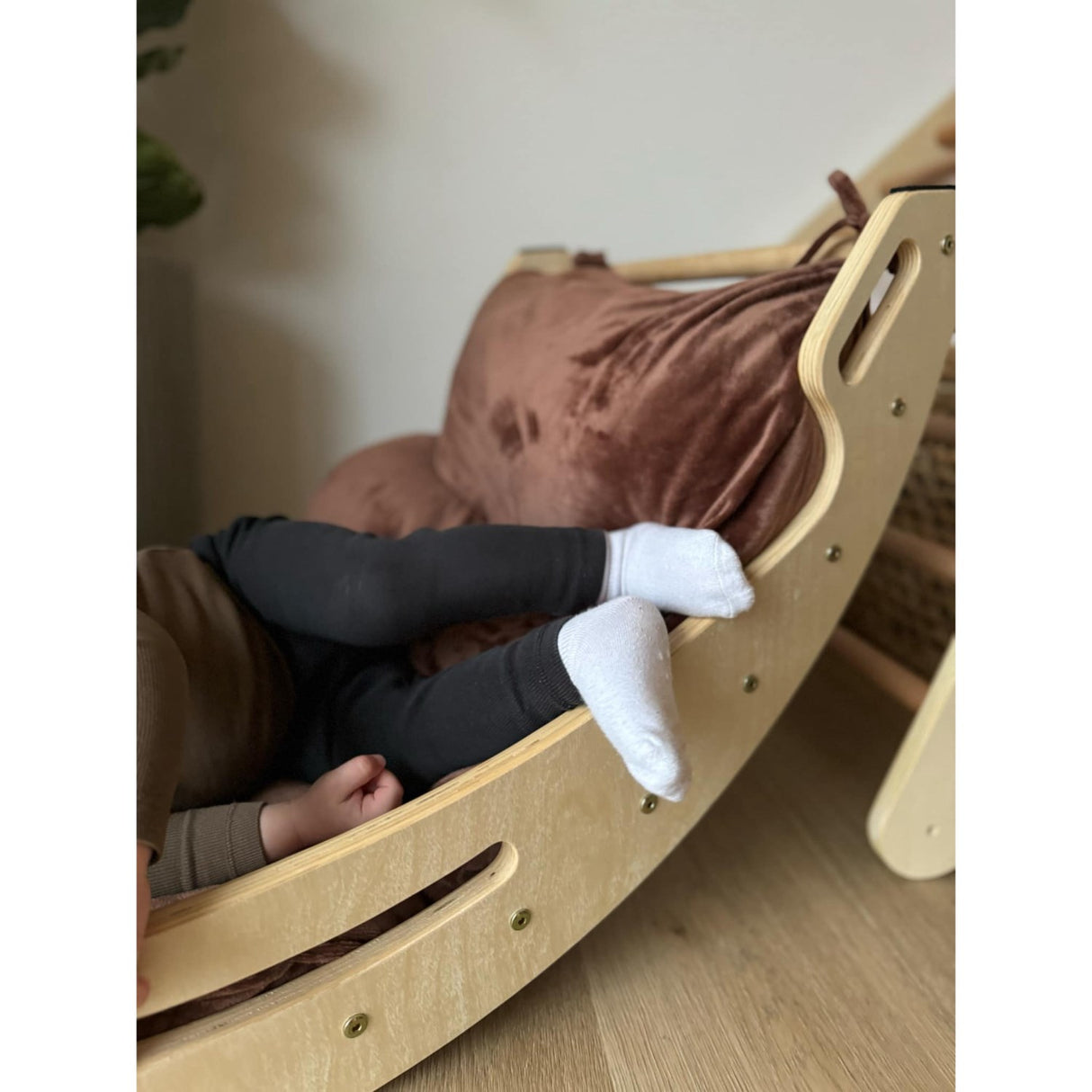 HEMMINGSEN Kids Brown Madras Til Luna Klatrebue