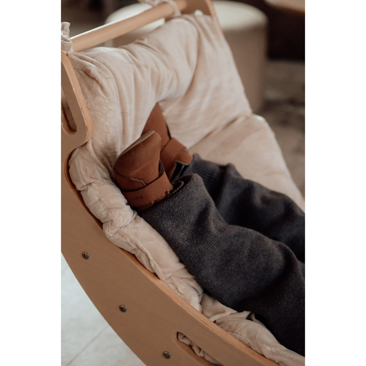 HEMMINGSEN Kids Beige Madras Til Luna Klatrebue