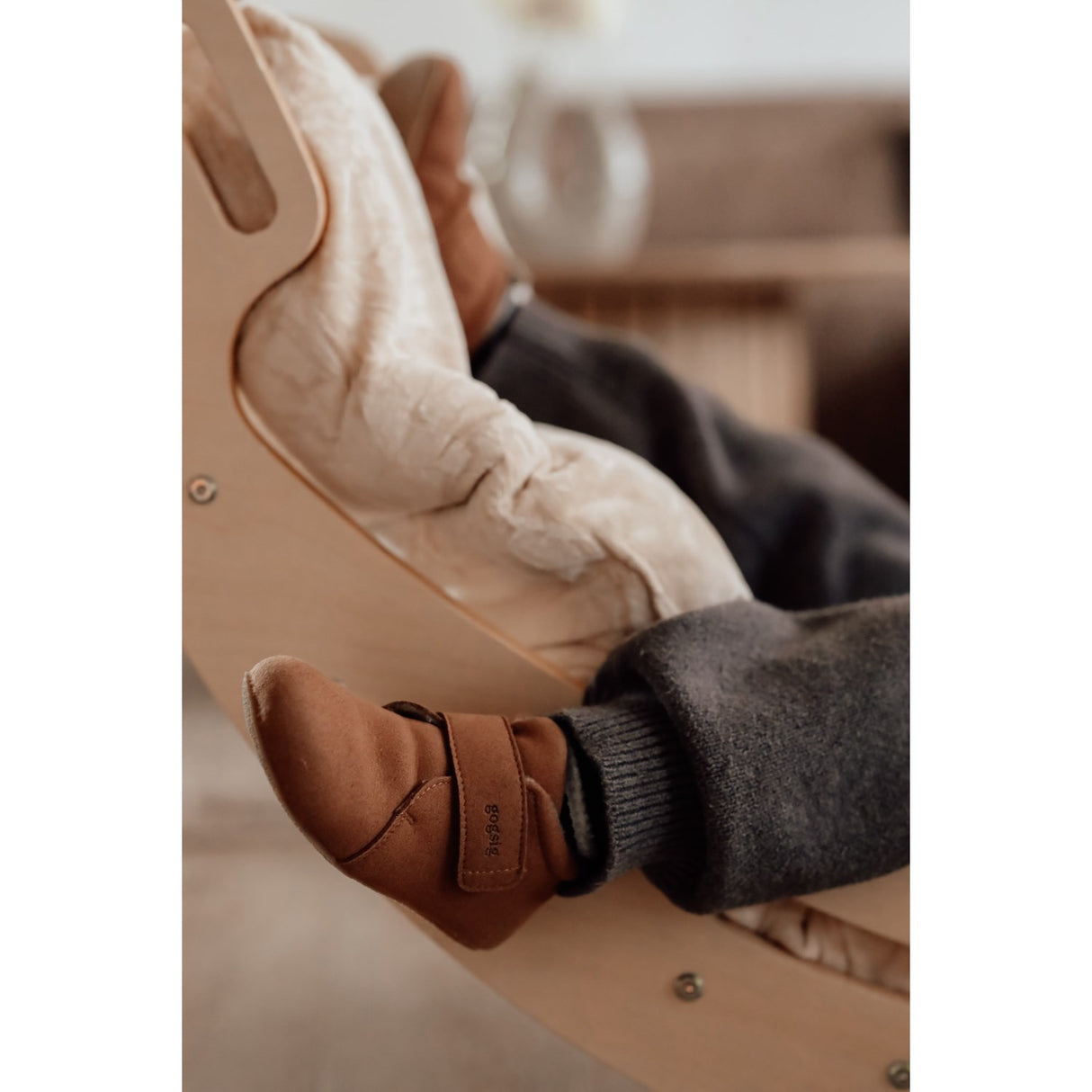 HEMMINGSEN Kids Beige Madras Til Luna Klatrebue