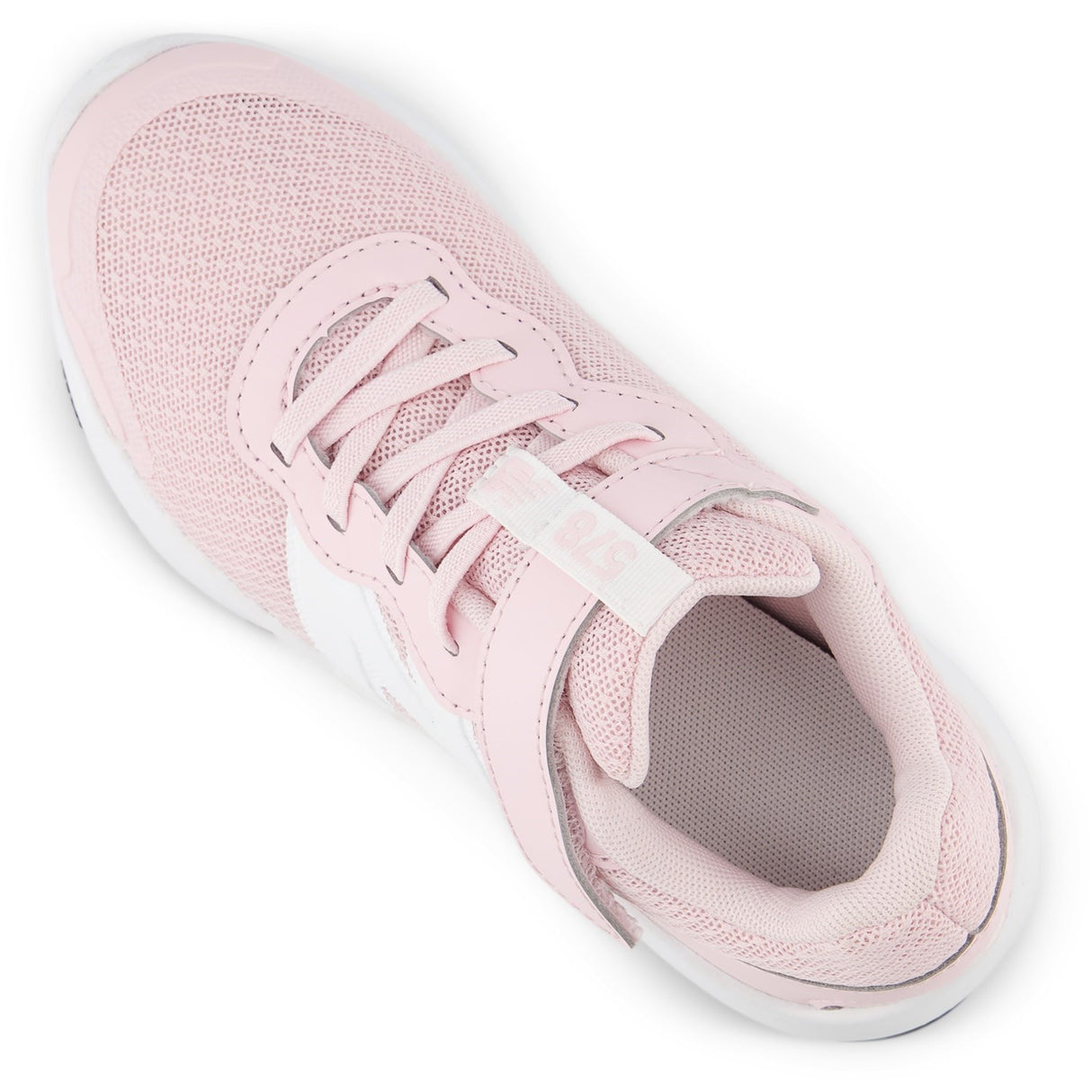 New Balance Sneakers Rose Sugar FreshFoam 578 Kids Bungee Lace Med Top Strop