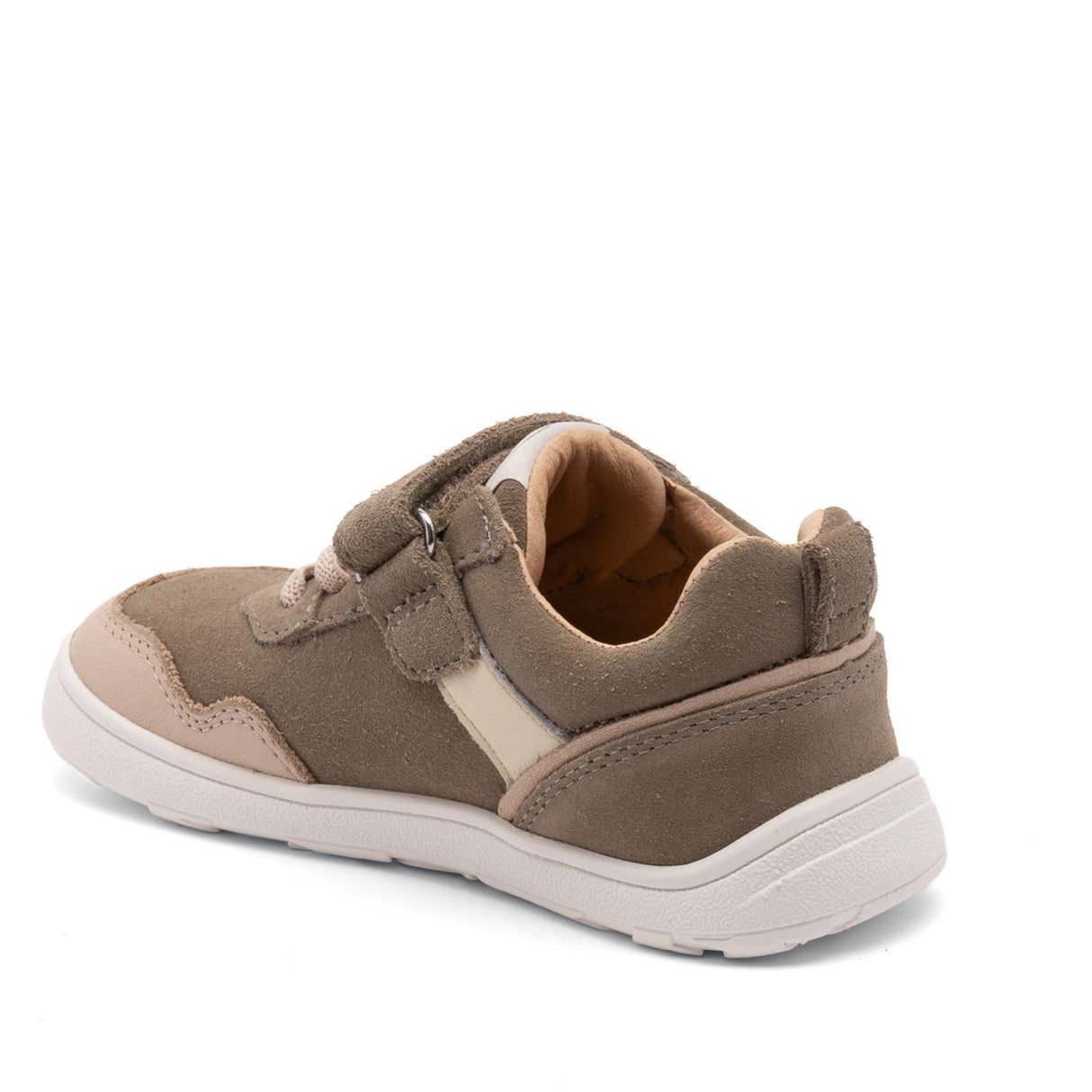 Bisgaard Khaki Barefoot Baloo Velcro Sko