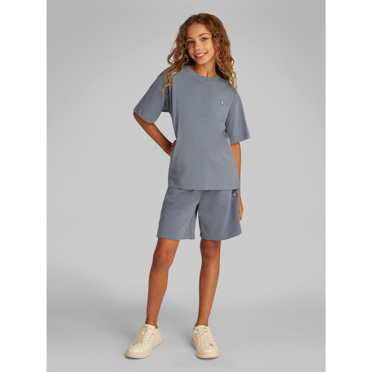 Calvin Klein Grisaille T-Skjorte/Shorts Relaxed Sæt