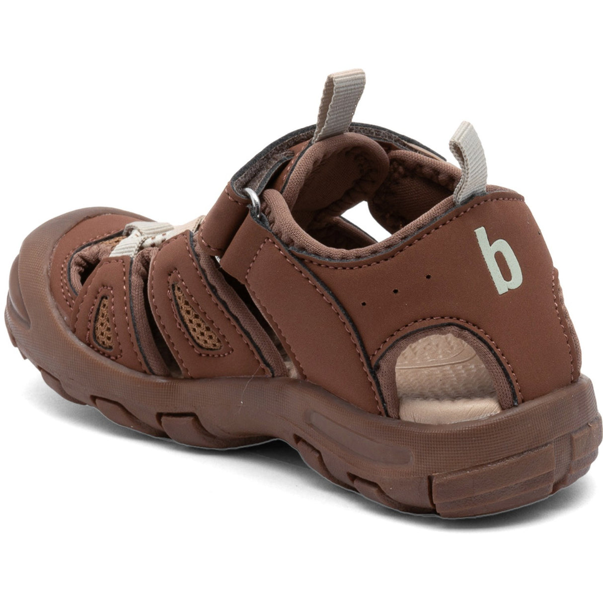 Bisgaard Chocolate Parker Velcro Sandal