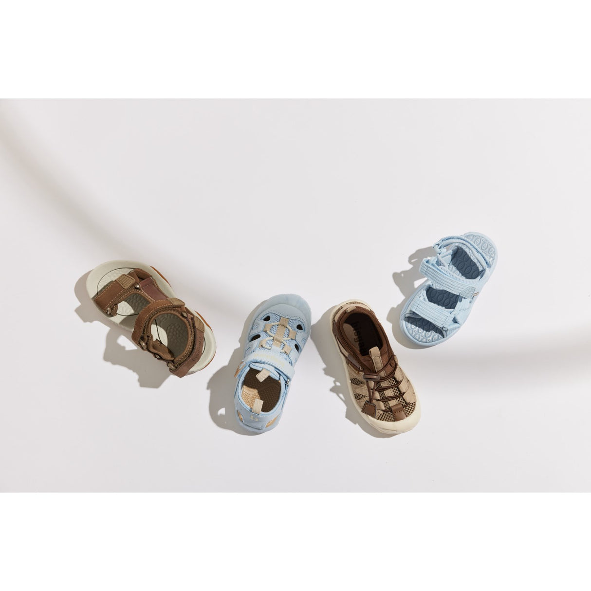 Bisgaard Baby Blue Parker Velcro Sandal