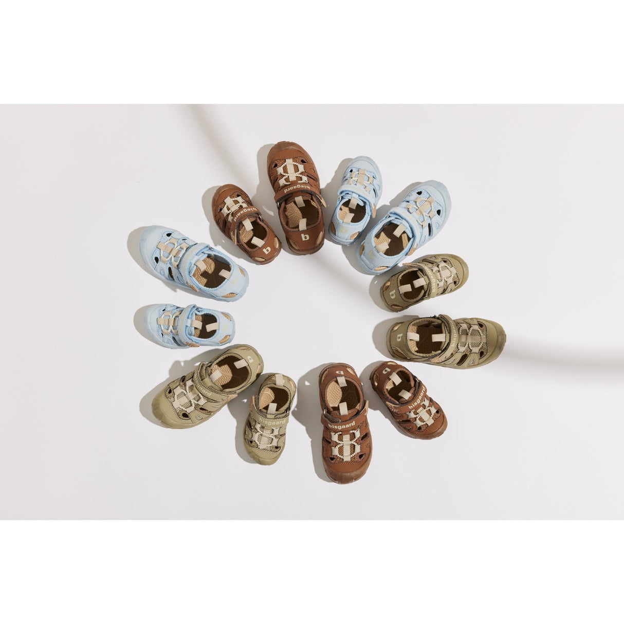 Bisgaard Baby Blue Parker Velcro Sandal