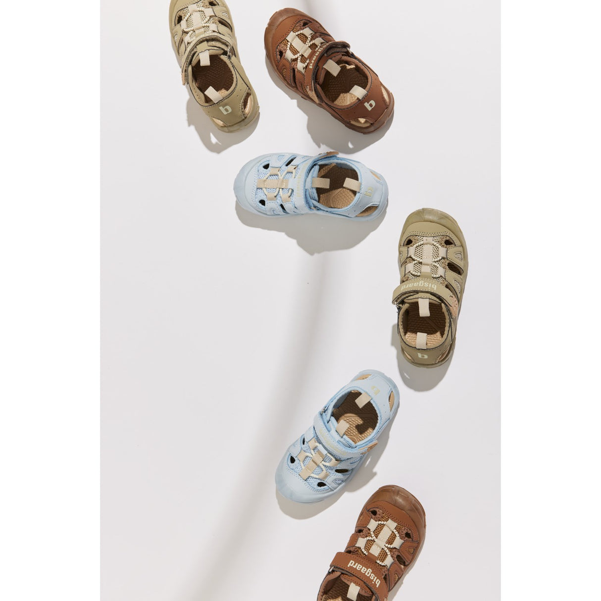 Bisgaard Baby Blue Parker Velcro Sandal