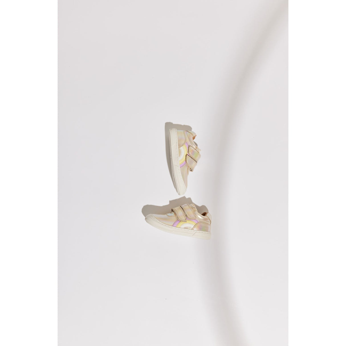 Bisgaard Galaxy Rainbow Low Velcro Sko