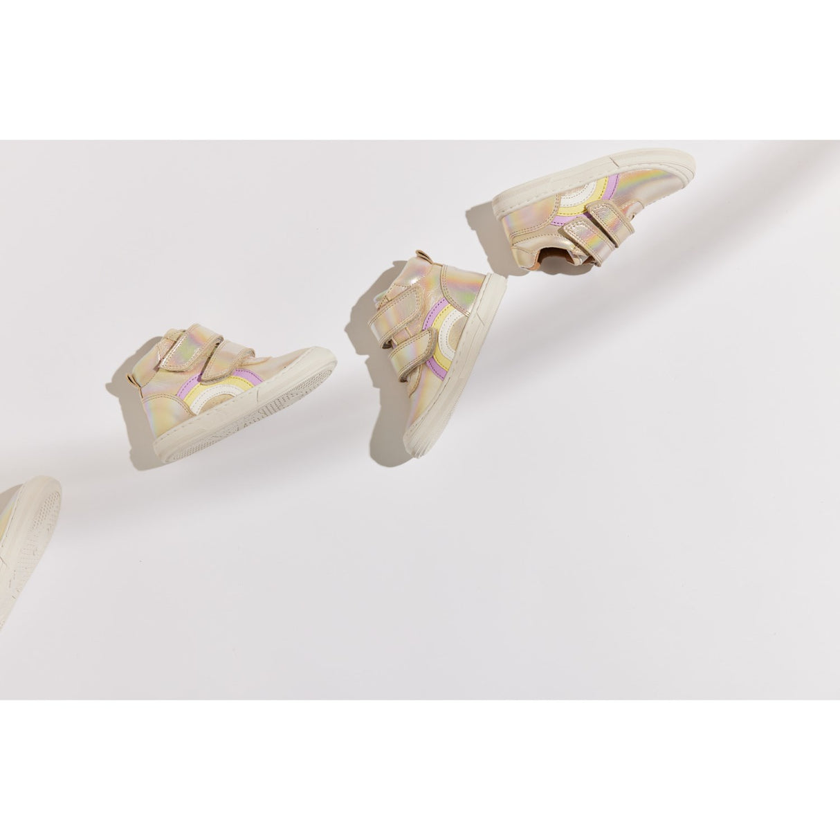 Bisgaard Galaxy Rainbow Low Velcro Sko