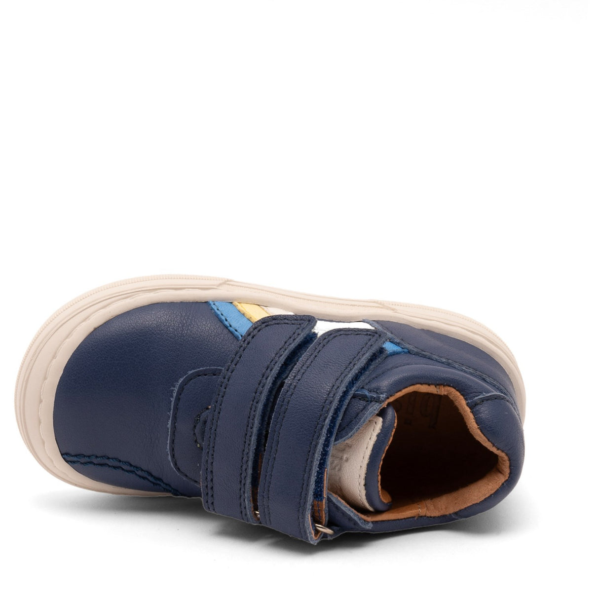 Bisgaard Deep Blue Rainbow Low Velcro Sko