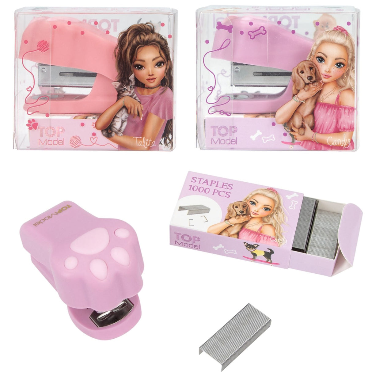 TOPModel Hæftemaskinesæt KITTY & DOGGY