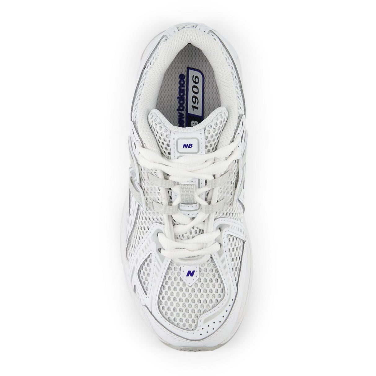 New Balance White 1906 Kids Lace