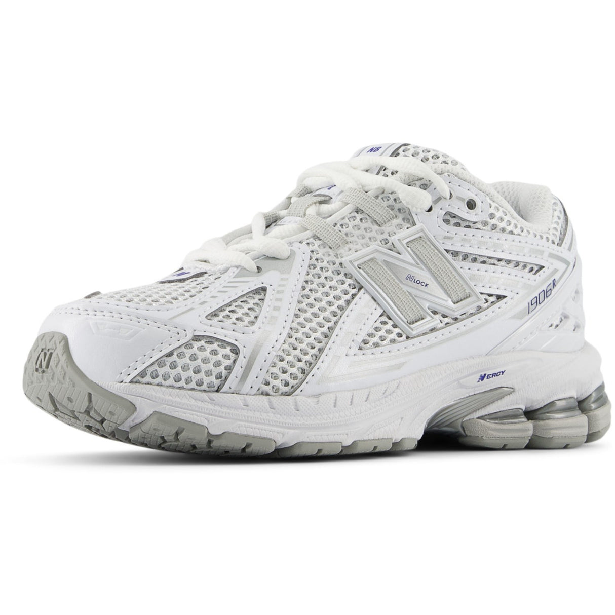 New Balance White 1906 Kids Lace