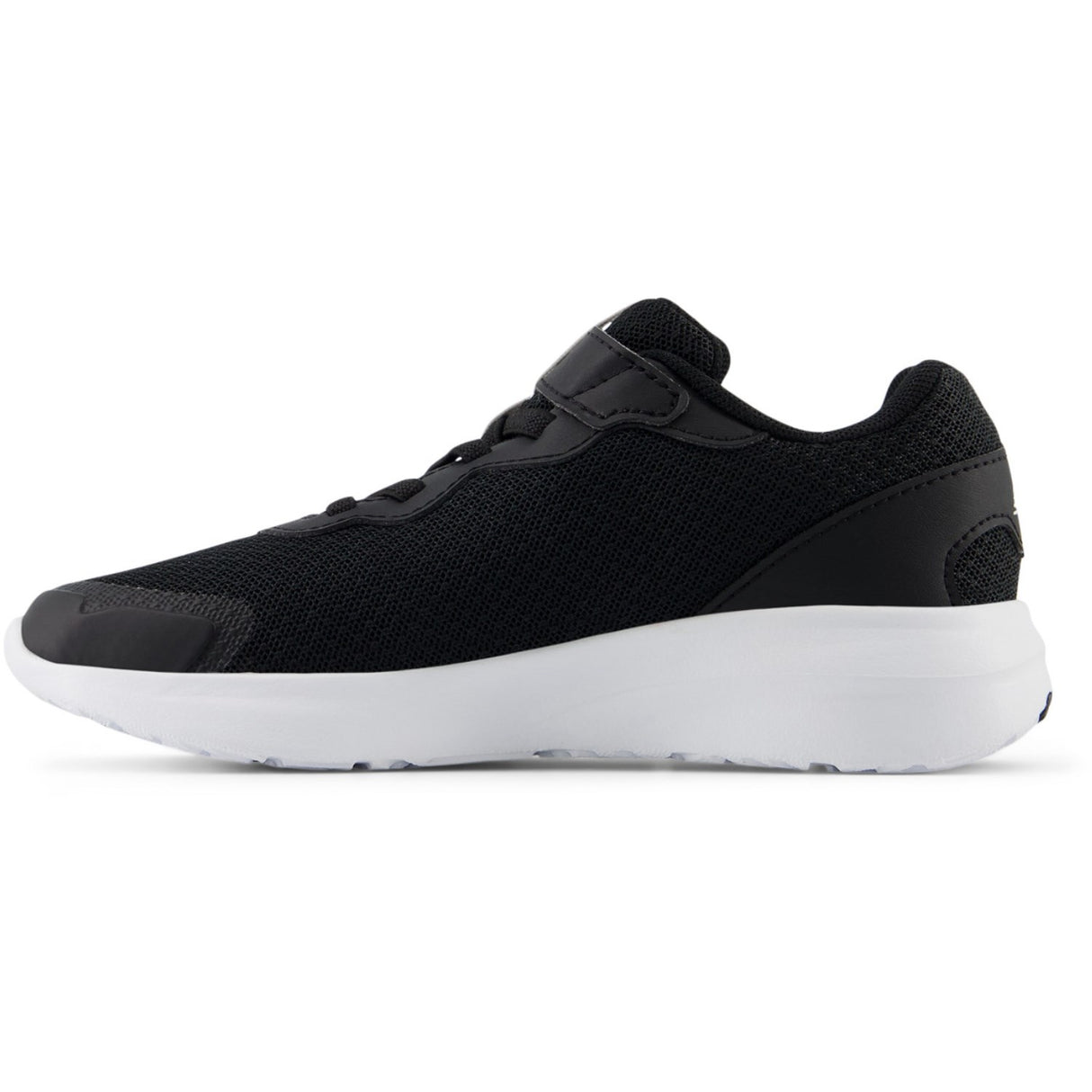 New Balance Black FreshFoam 578 Kids Bungee Lace Med Top Strop