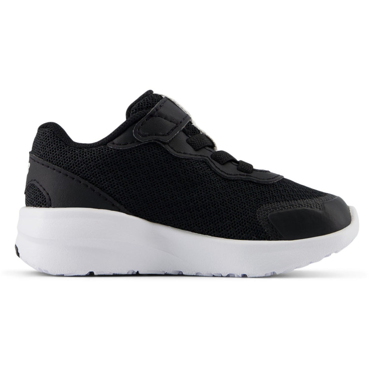 New Balance Black FreshFoam 578 Kids Bungee Lace Med Top Strop