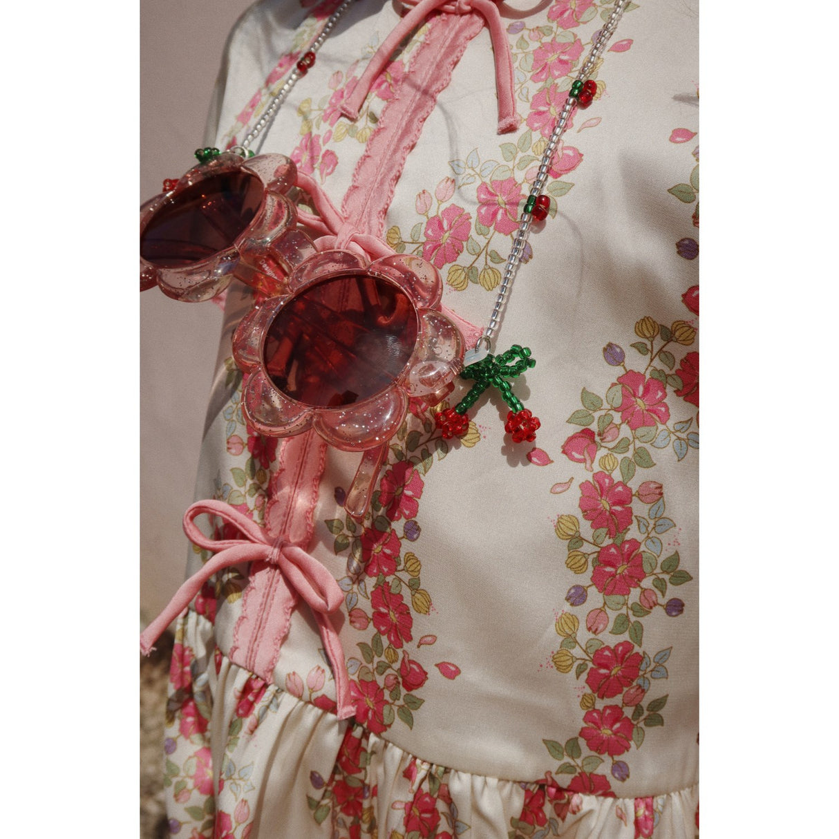 Konges Sløjd Glitter Rose Solbriller Junior Flower