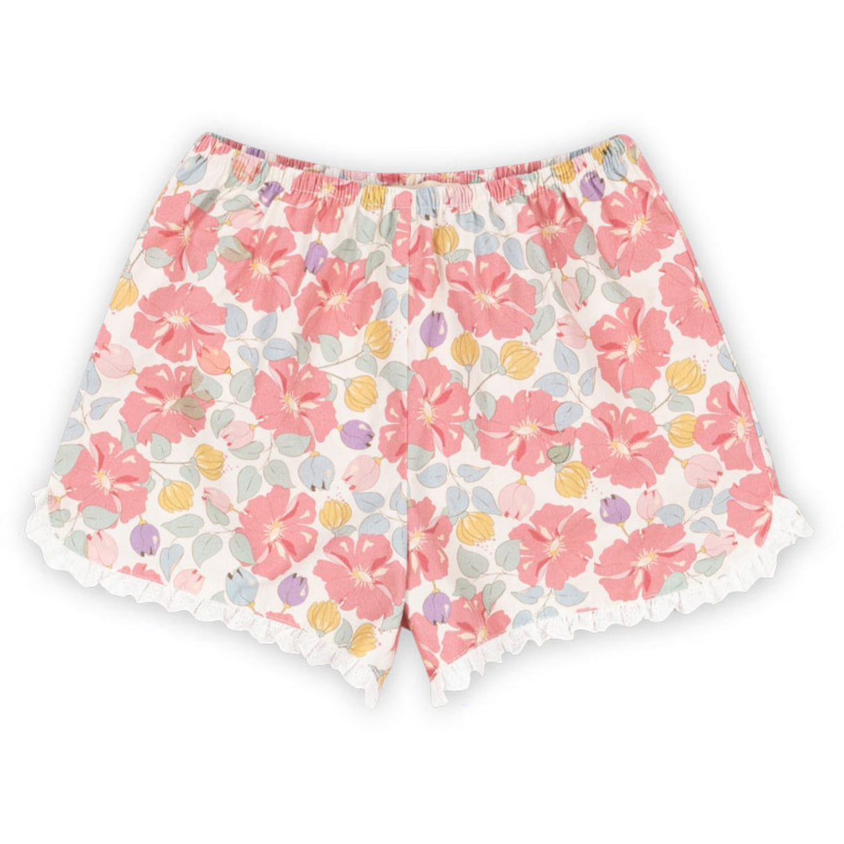 Konges Sløjd Fleur Anglaise Coeur Shorts GOTS