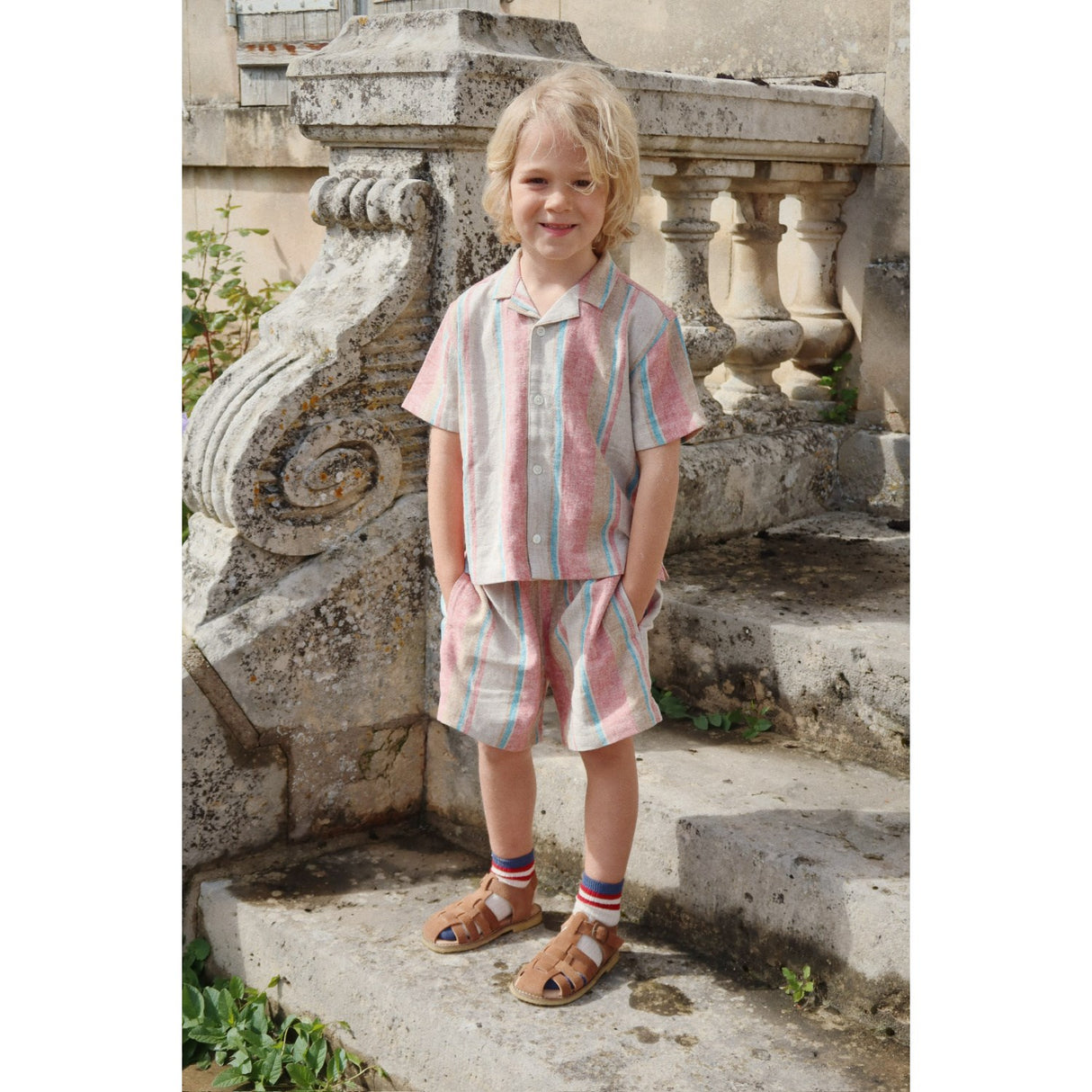 Konges Sløjd Stan Stripe Venice Ss Skjorte