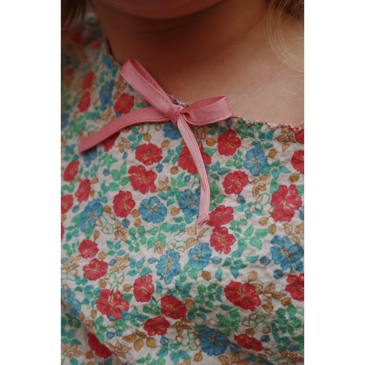 Konges Sløjd Fiola Elin Sløjfe Bluse GOTS