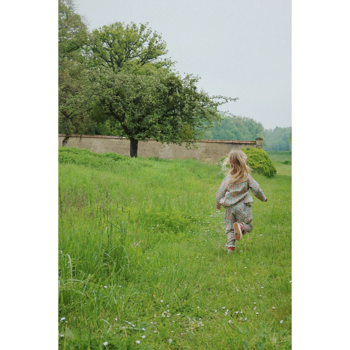 Konges Sløjd Fiola Elin Slit Bukser GOTS