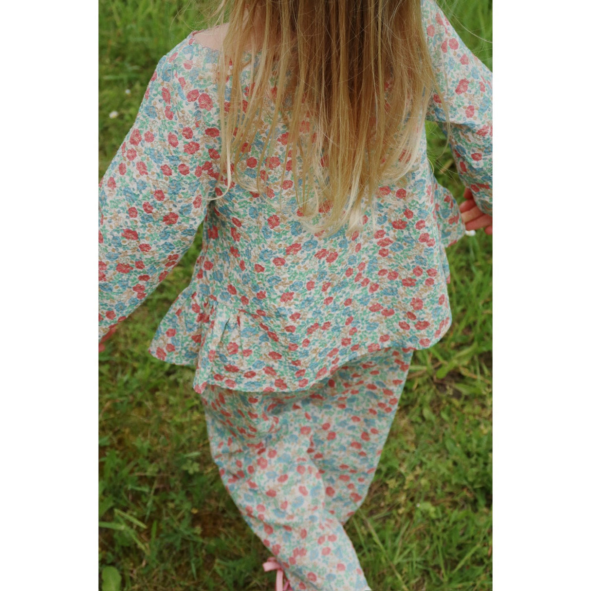 Konges Sløjd Fiola Elin Sløjfe Bluse GOTS