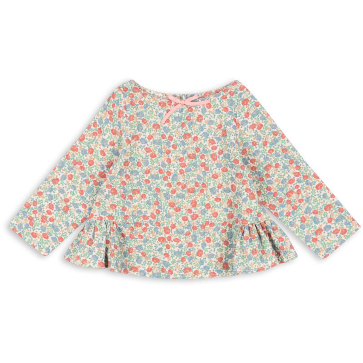 Konges Sløjd Fiola Elin Sløjfe Bluse GOTS