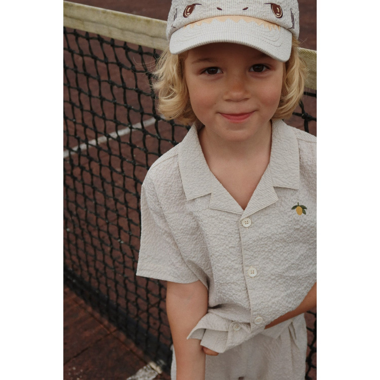 Konges Sløjd Quarry Stripe Elliot Ss Skjorte GOTS