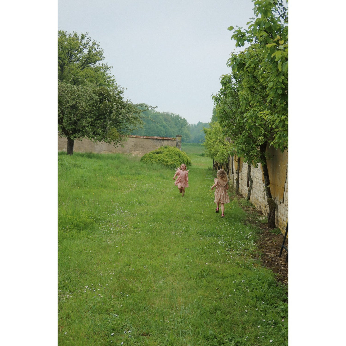 Konges Sløjd Lacy Pink Ava Sløjfe Kjole GOTS