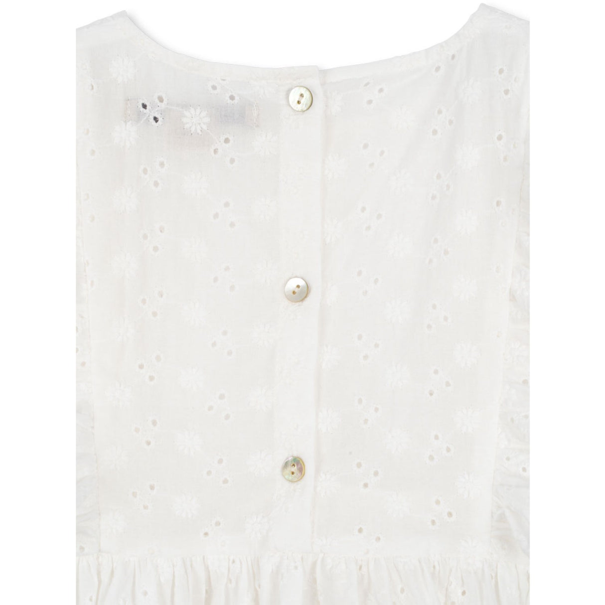 Konges Sløjd Optic White Lacey Kjole