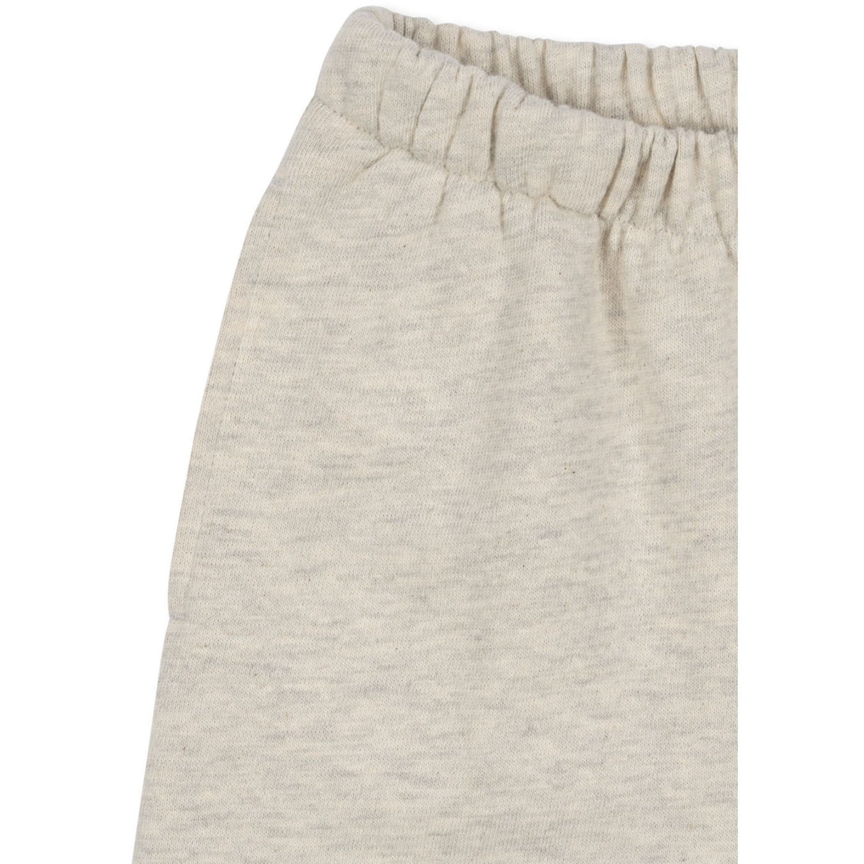 Konges Sløjd Off White Melange Loupy Lou Sweat Bukser GOTS