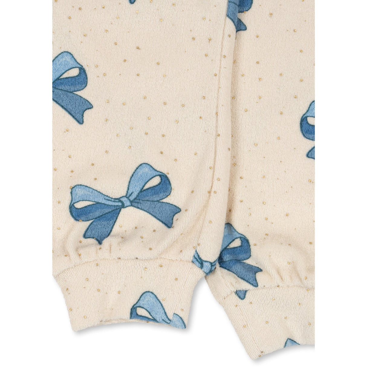 Konges Sløjd Bowie Blue Gold Itty Sweat Bukser GOTS