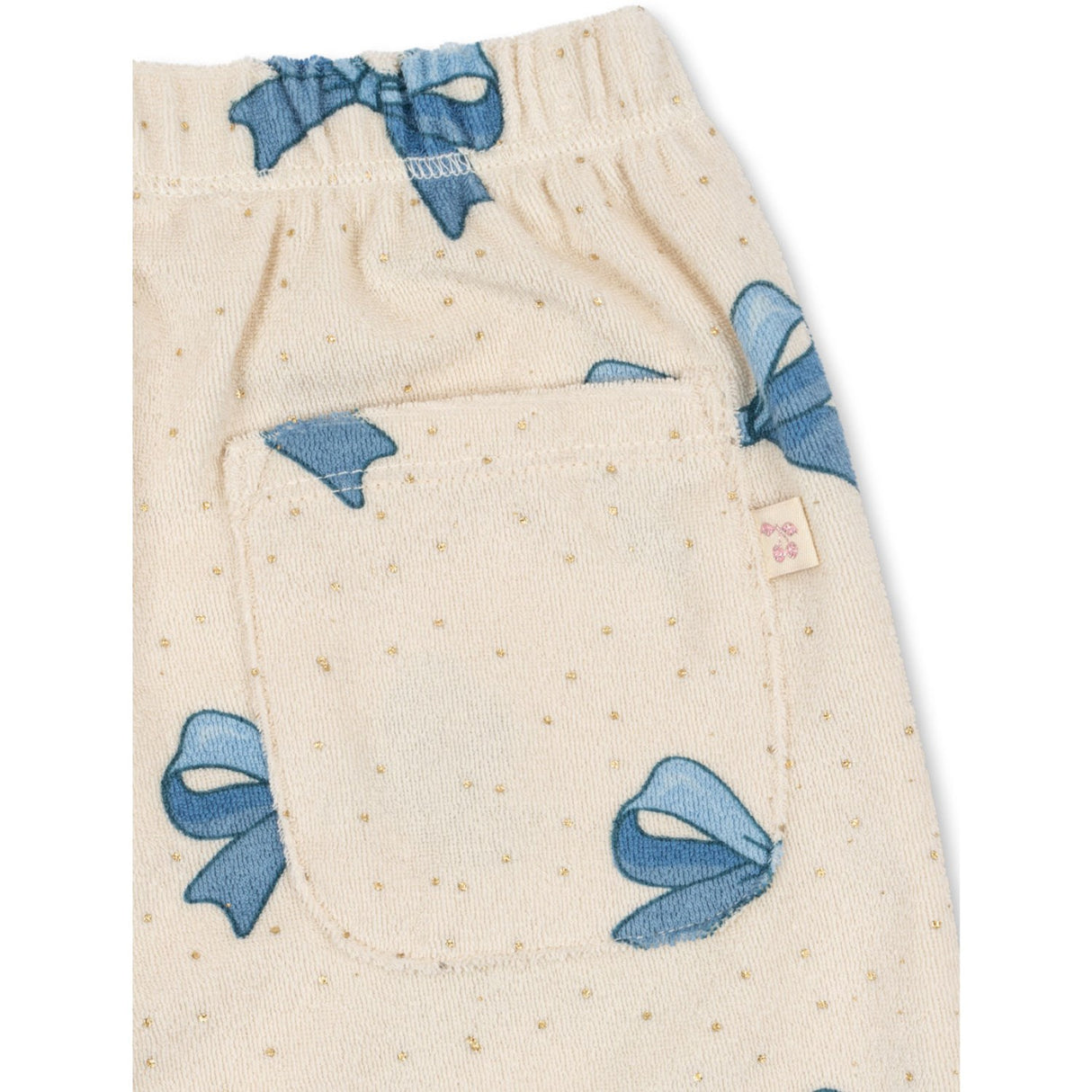 Konges Sløjd Bowie Blue Gold Itty Sweat Bukser GOTS