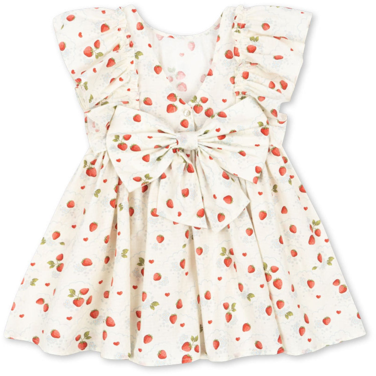 Konges Sløjd Marmalade Evia Sløjfe Kjole GOTS