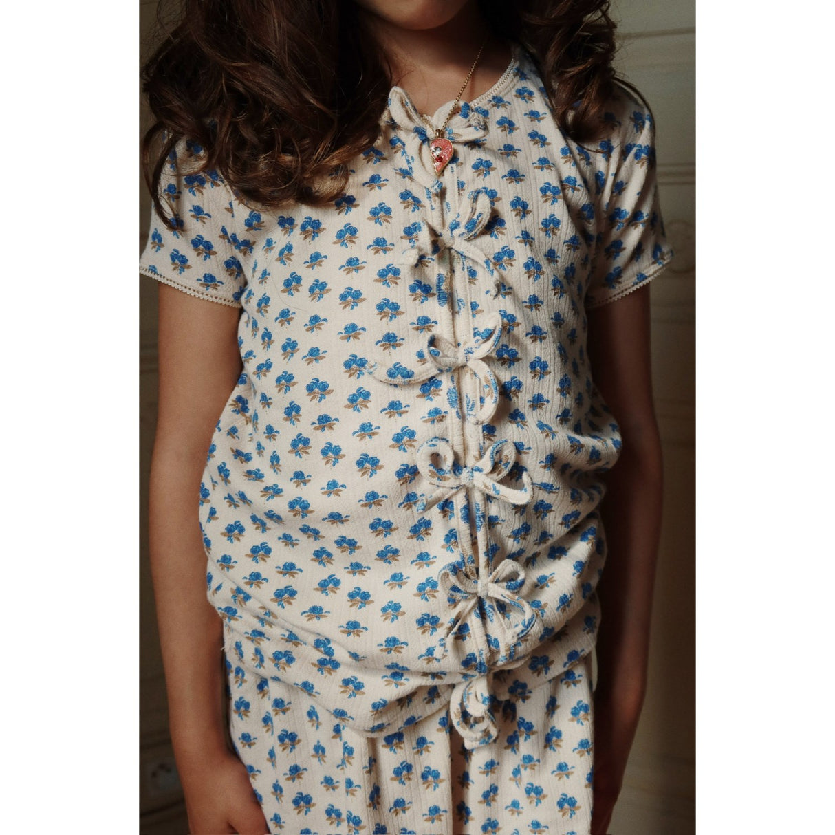 Konges Sløjd Piccoloblu Gold Mulli Shorts GOTS