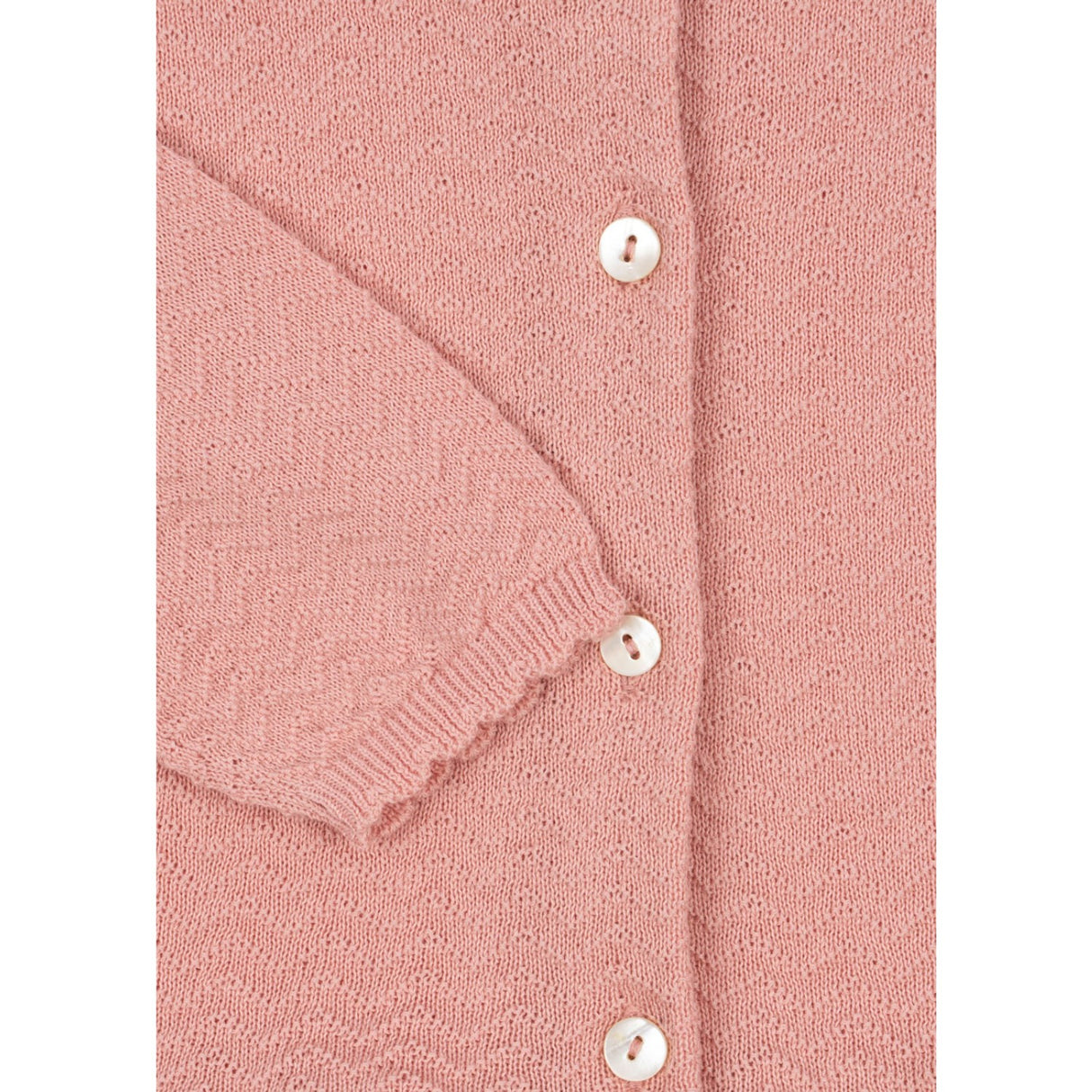 Konges Sløjd Mellow Rose Cypres Cardigan GOTS