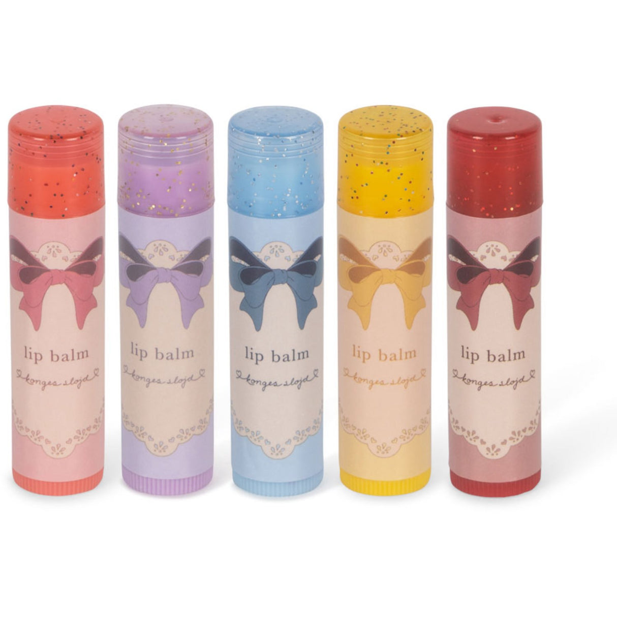 Konges Sløjd Multi Lip Balm Glitter 5 stk.