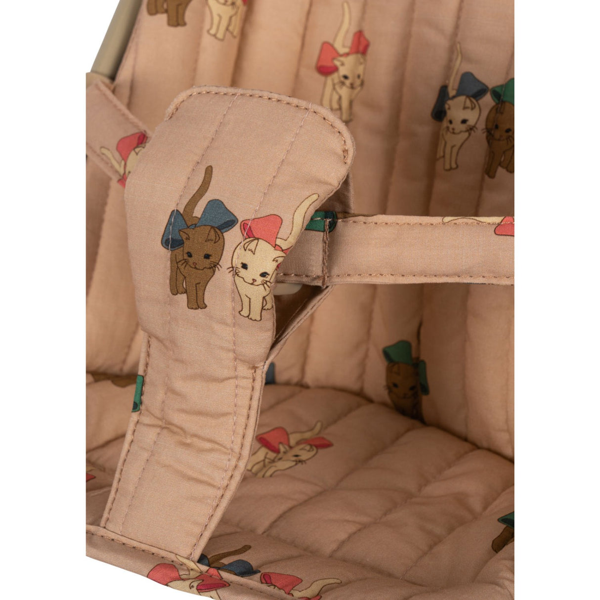 Konges Sløjd Sløjfe Kitty Pink Dukkeklapvogn