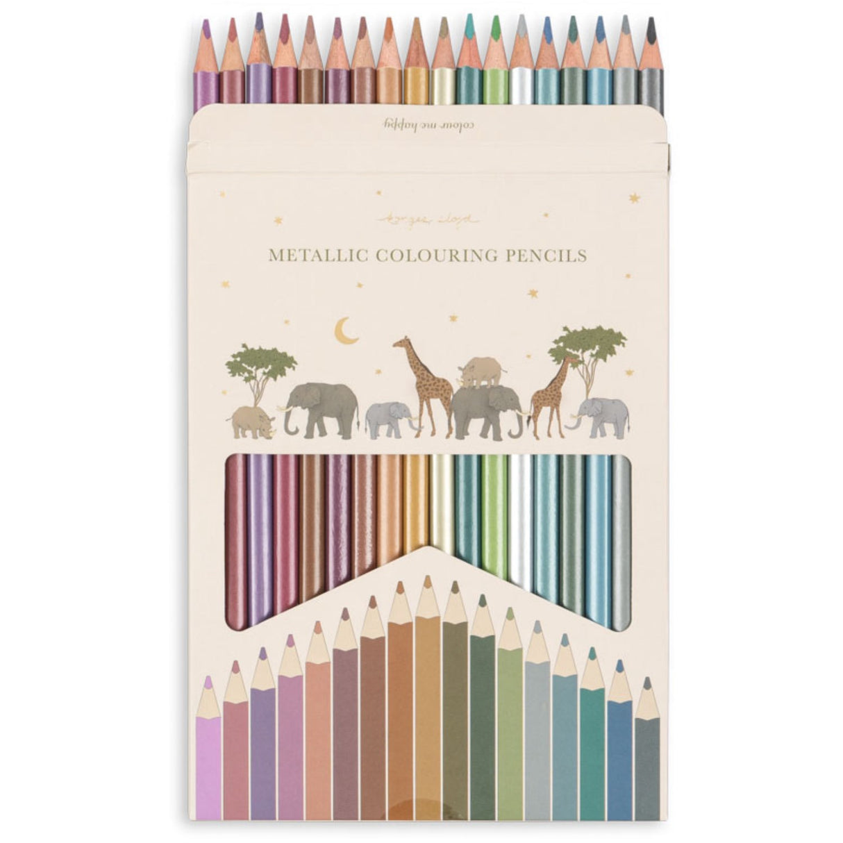 Konges Sløjd Multi Metallic Farveblyanter