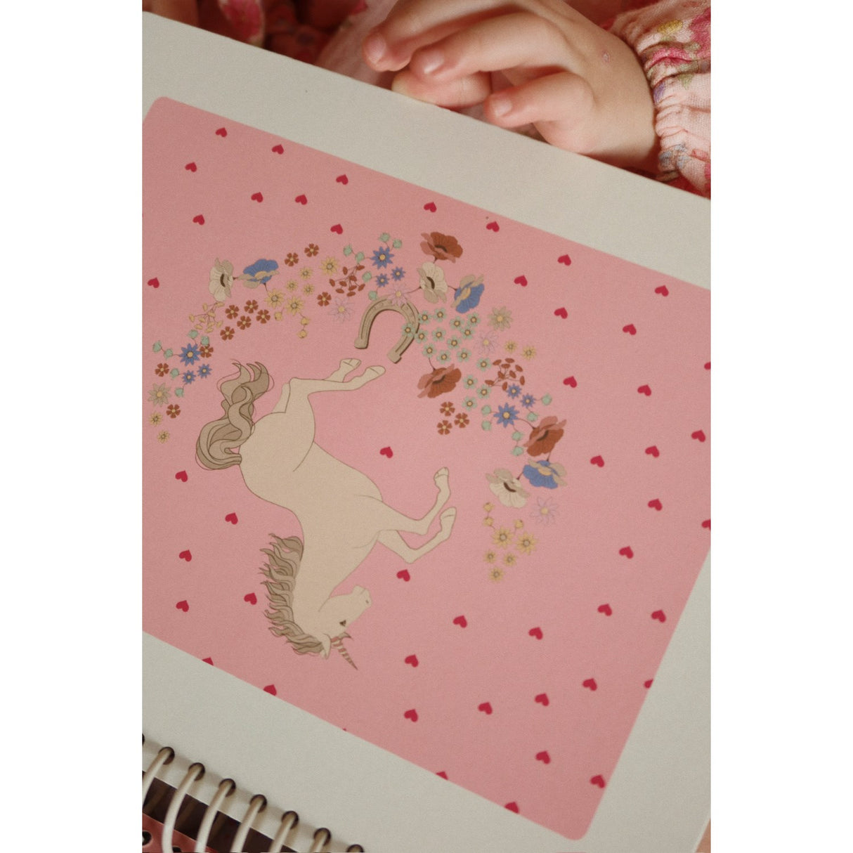 Konges Sløjd Unicorn Magic Vandmalebog Fsc