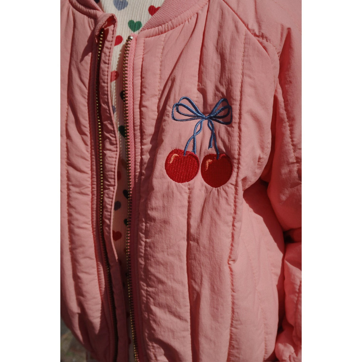 Konges Sløjd Strawberry Ice Juno Bomber Jakke