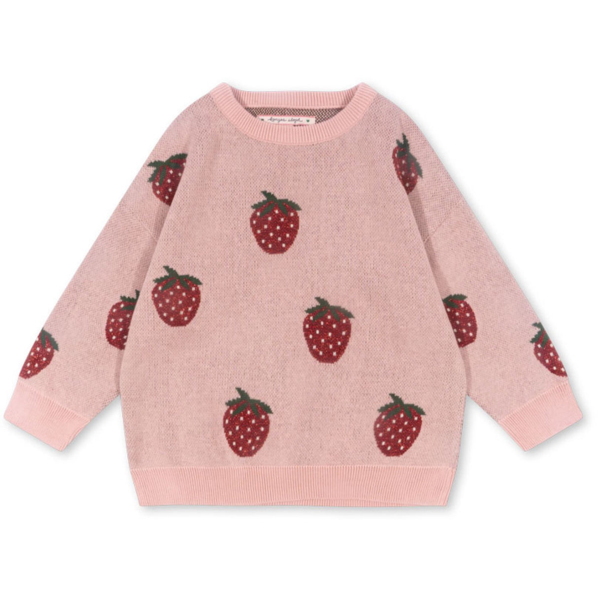Konges Sløjd Strawberry Lapis Lurex Strik Bluse