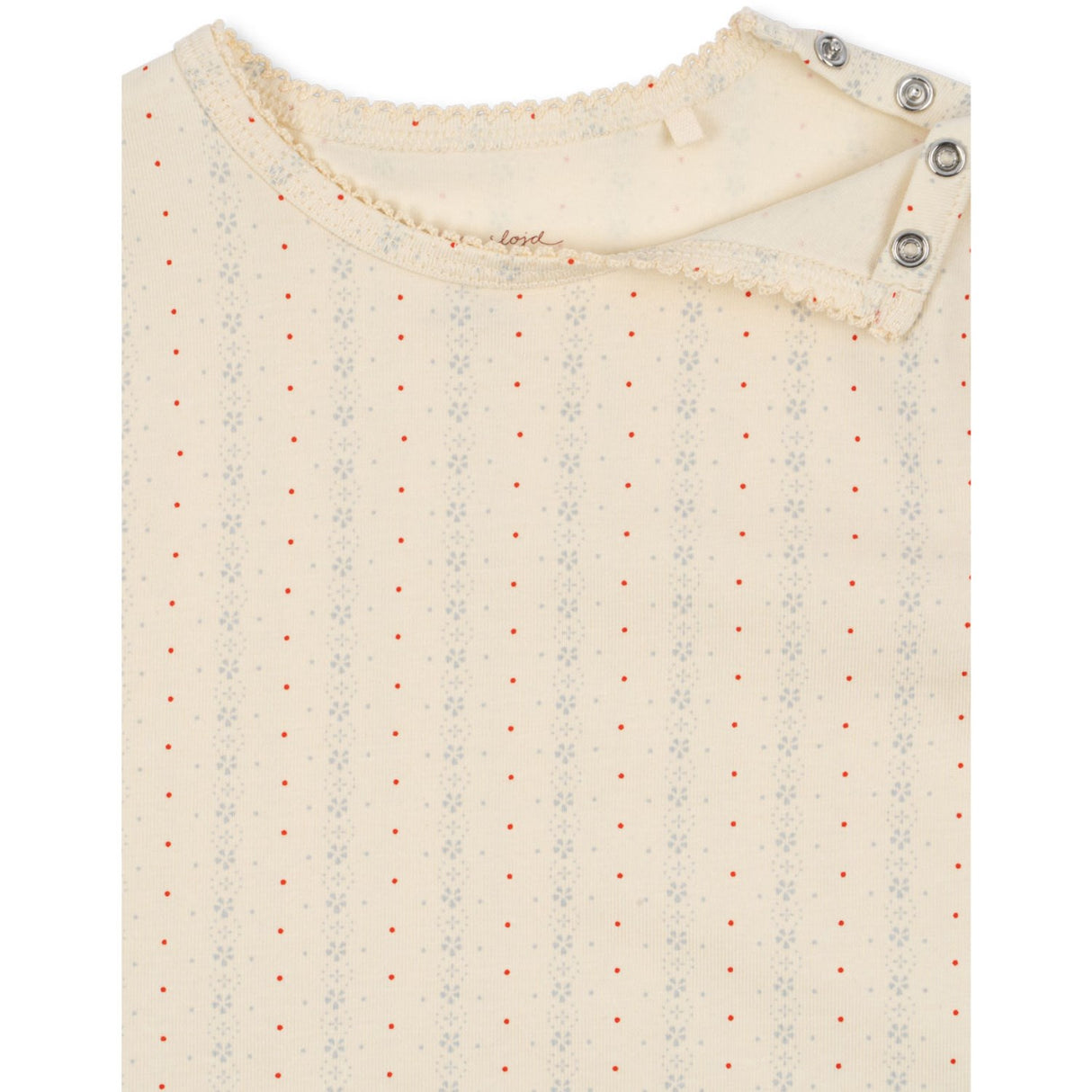 Konges Sløjd Fete De Fleur Basic Onesie GOTS