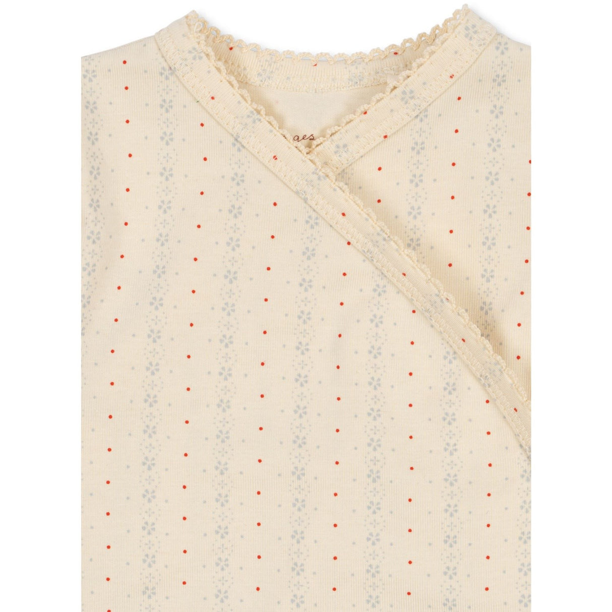 Konges Sløjd Fete De Fleur Basic Ls Newborn Body GOTS