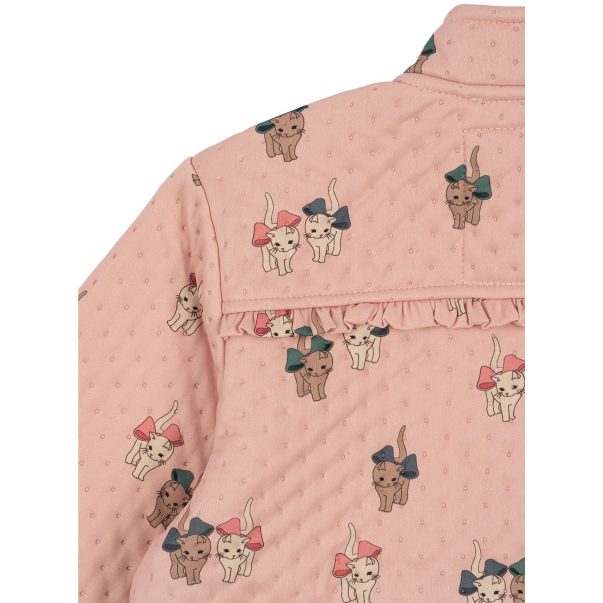 Konges Sløjd Sløjfe Kitty Pink Termo Flæse Termojakke Grs