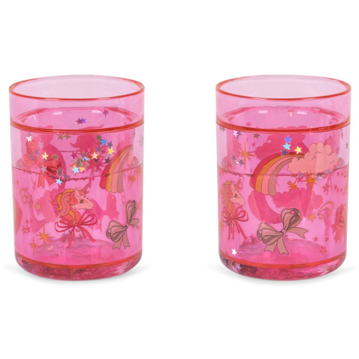 Konges Sløjd Rainbow Sløjfe 2 Pk Glitter Kopper