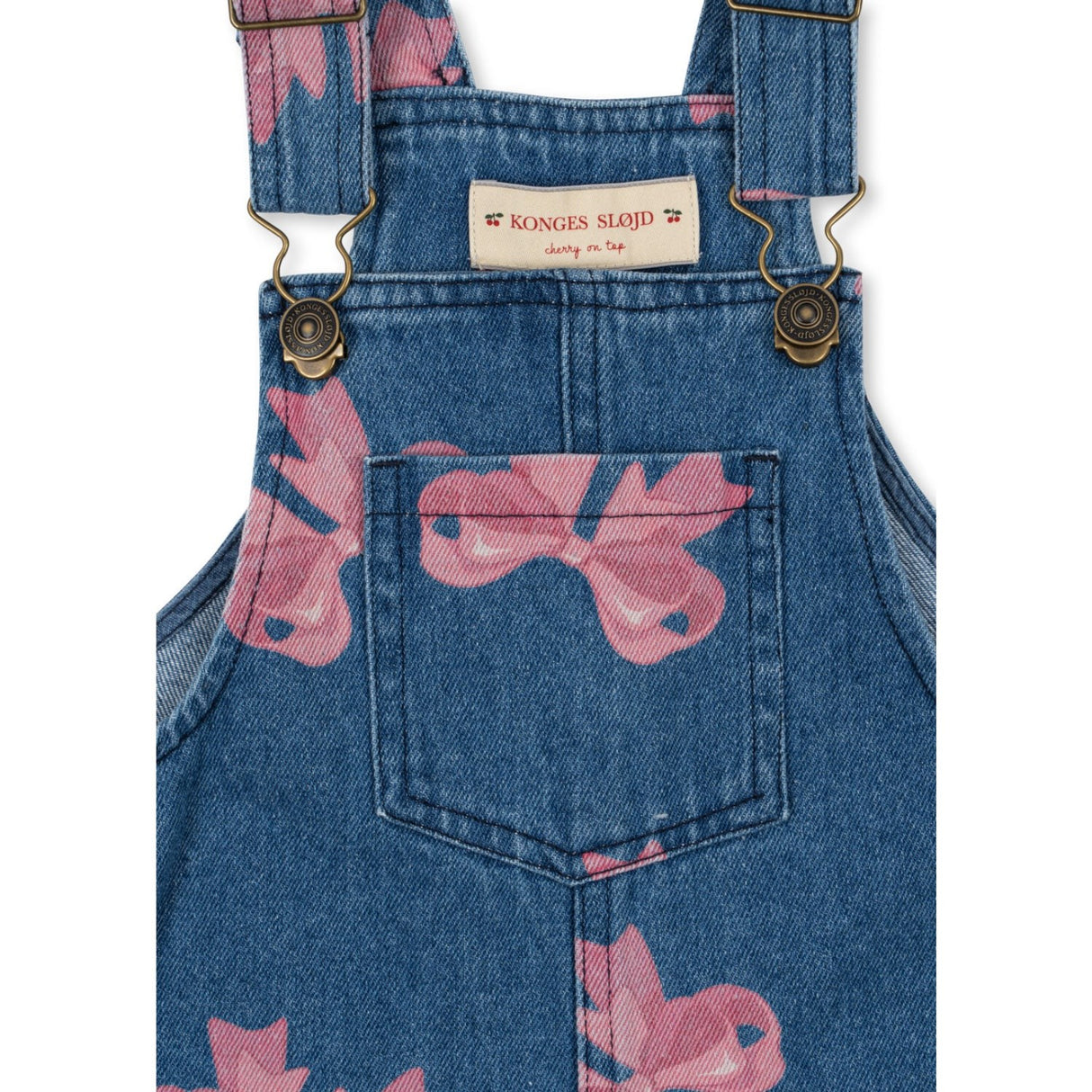 Konges Sløjd Bella Sløjfe Magot Smækbukser Denim GOTS