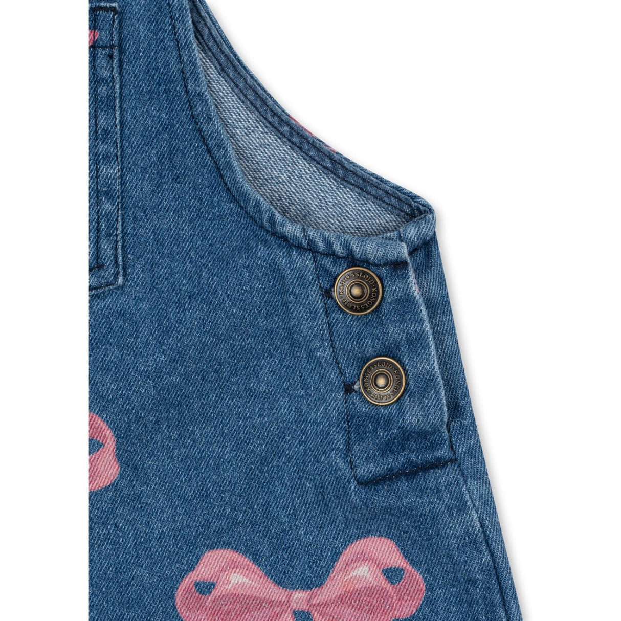 Konges Sløjd Bella Sløjfe Magot Smækbukser Denim GOTS