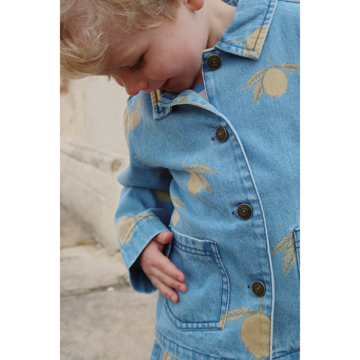 Konges Sløjd Lemon Denim Magot Jakke GOTS