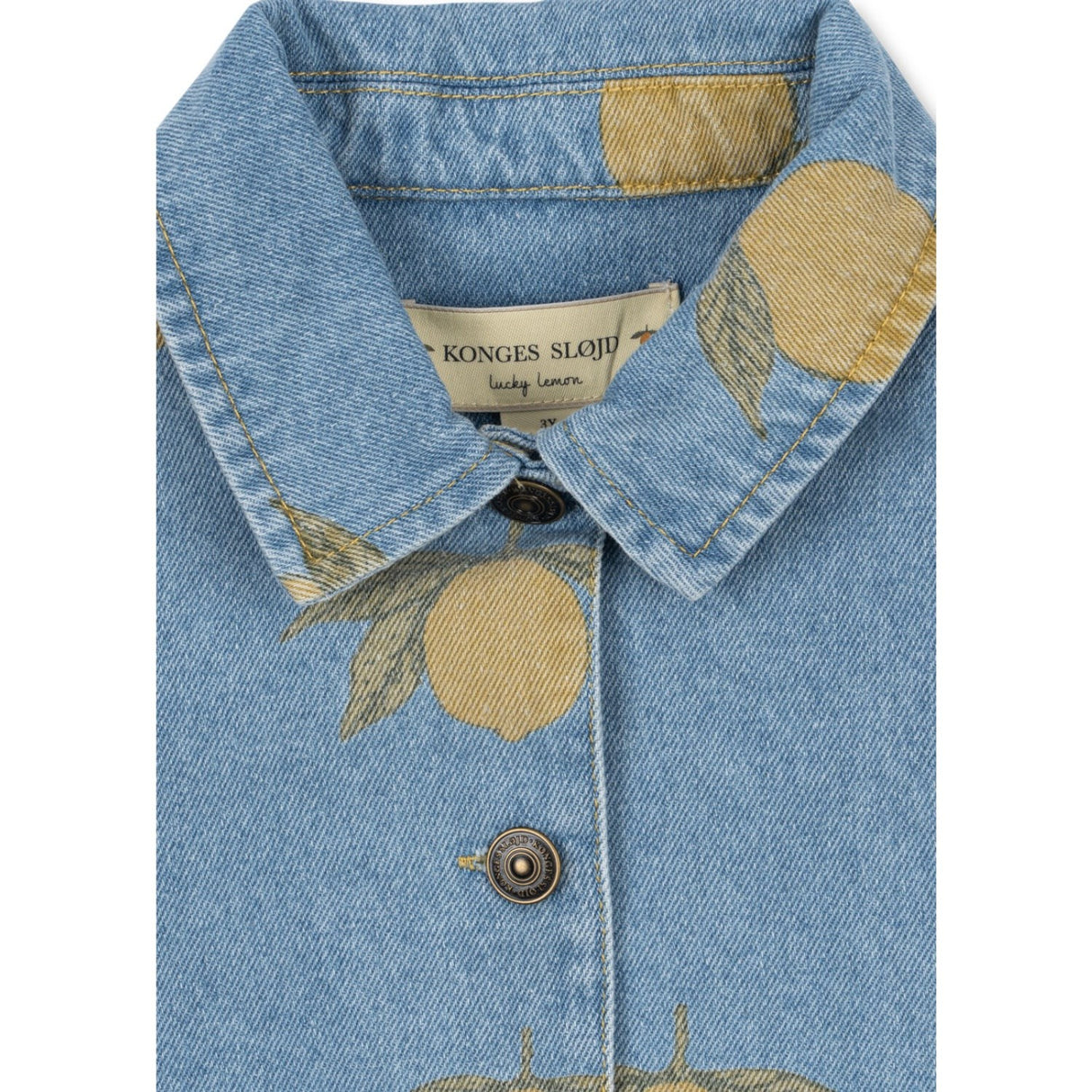 Konges Sløjd Lemon Denim Magot Jakke GOTS